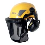 Singing Rock Hellberg Safe Steel Mesh Visor  - Work Safety Helmets - ALS Trade